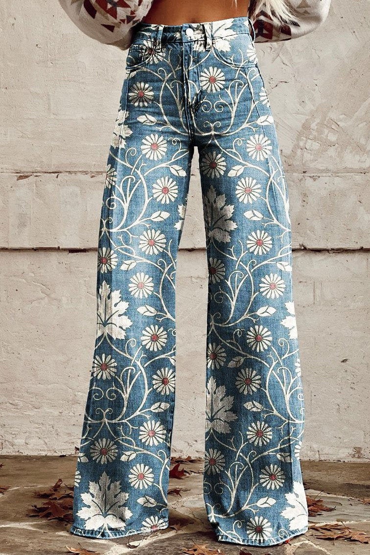 Astrid | Jean Boho Vintage-stil